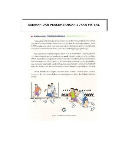 kertas kerja futsal pdf